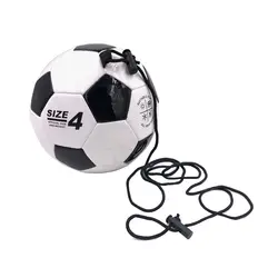 Новый Футбол Звезда удар сенсорный Тренер Мяч Тренер Размер 4 приспособления для футбола Training Портативный Практика дропшиппинг