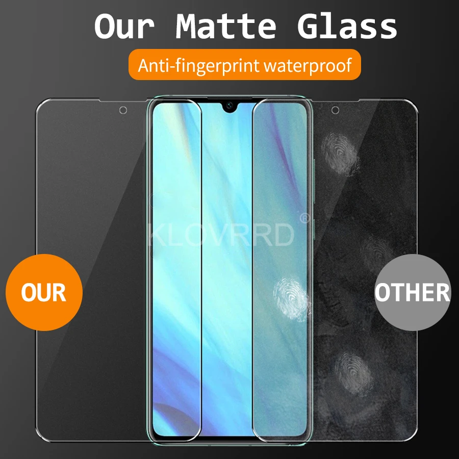 Frosted MatteTempered Glass Screen Protector Tempered Glass For Huawei nova 5i pro 5 Mate 30 20 Lite Honor 9X 20 20i pro nova 5T