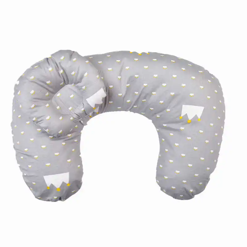 Детская подушка для грудного вскармливания, многофункциональная хлопковая Подушка для новорожденных, u-образная Подушка для кормления - Цвет: 11