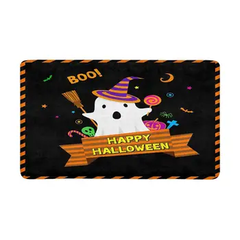 

Little Cute Ghost for Happy Halloween Anti-Slip Door Mat Home Decor Indoor Entrance Doormat