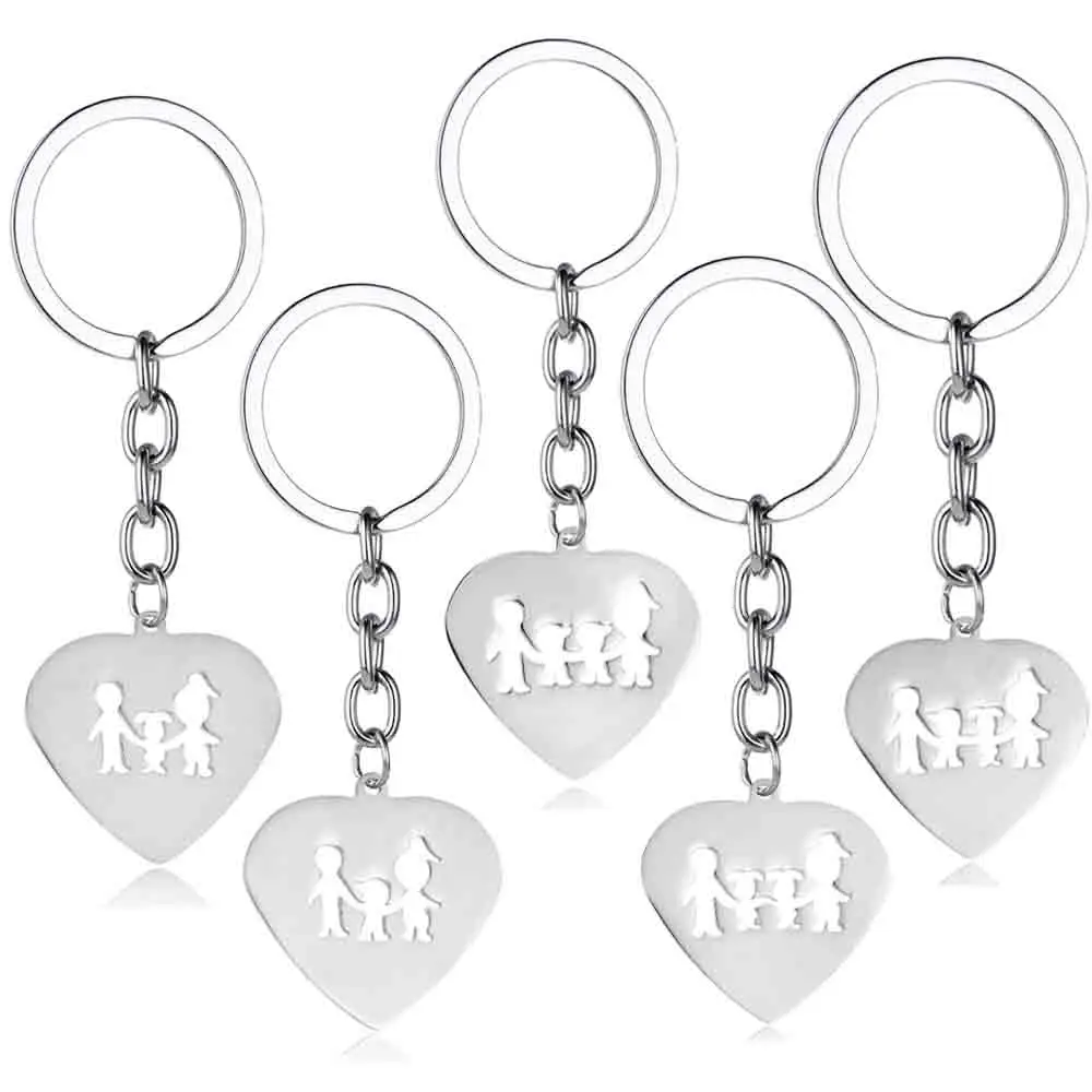 daddy daughter keyring
