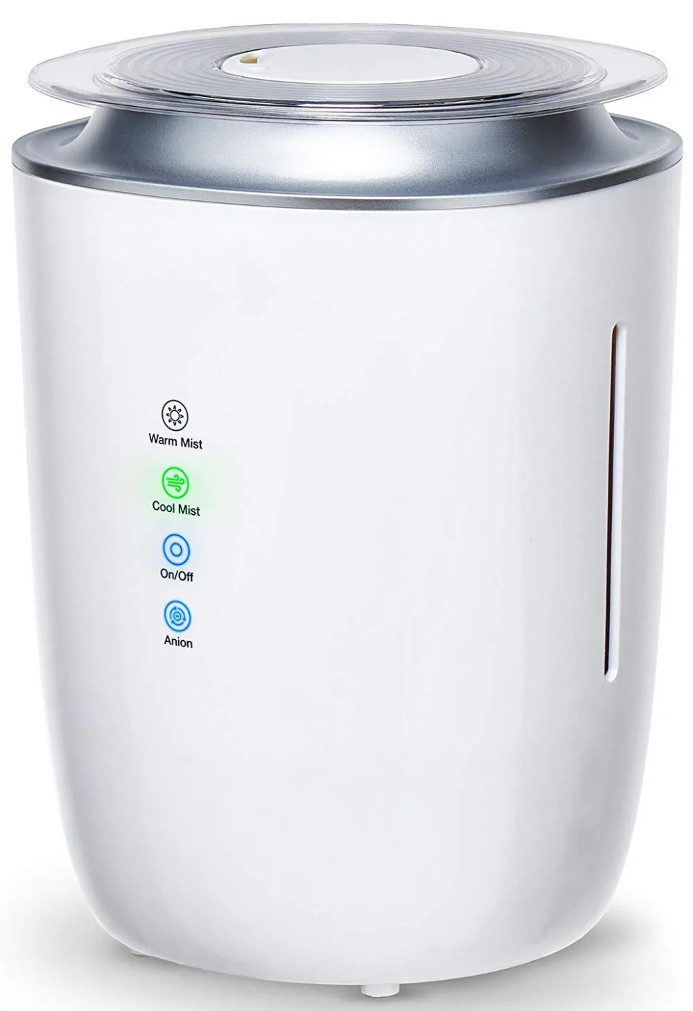 

Ultrasonic Humidifier Ultra Quiet Warm and Cool Mist Humidifier for Bedroom Home Office and Baby Room 24h Air Humidifier