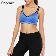 Charmo Women Sports Bra Medium Impact Backcross Yoga Bra Push up Running Workout Bra Underwear Fitness Sports Top Running Bras Charmo Women Sports Bra Medium Impact Backcross Yoga Bra Push up Running Workout Bra Underwear Fitness Sports Top Running Bras