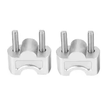 Мотоцикл руль из алюминиевого сплава подступенки Высота вверх адаптеры анти-ржавчины, износостойкие подходят для BMW G310R 16-18 G310GS 17-18