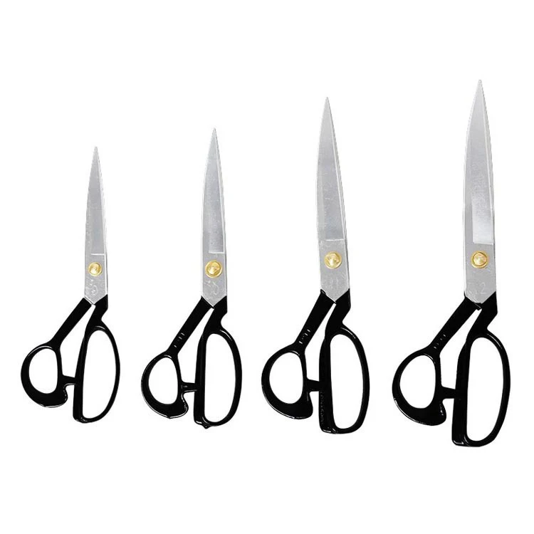 1PC Professional Black Sewing Scissors Tailor Scissors For Fabric