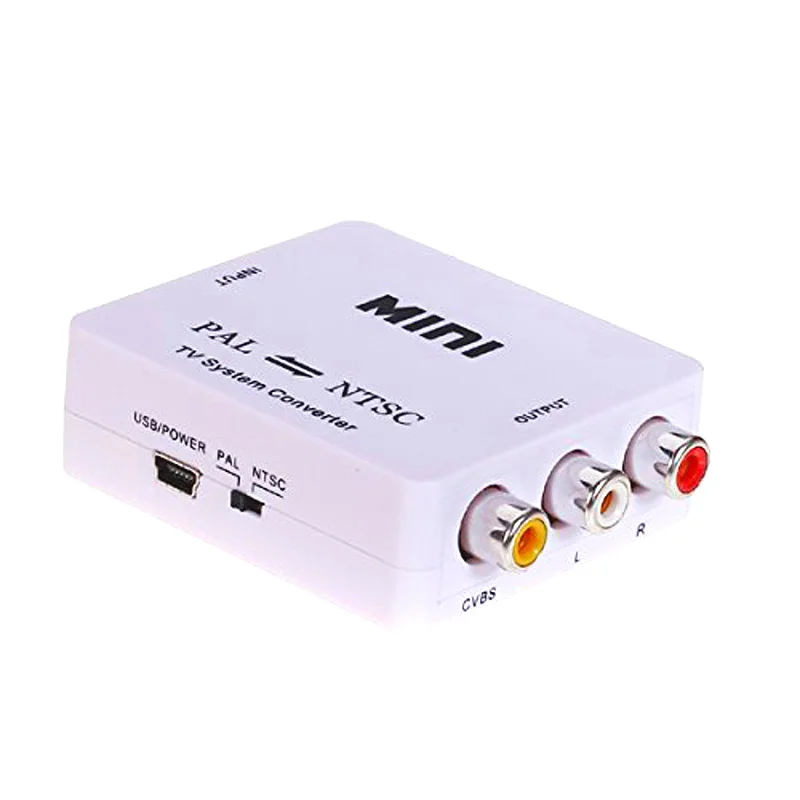 

High Quality Mini HD PAL NTSC Mutual Conversion TV System Converter Adapter for Single-format Video Equipment