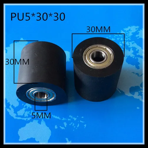 2 шт. внутренние шарикоподшипники из полиуретана 5 мм 6 7 8 10 мм|pulley rail|bearing bearingbearing