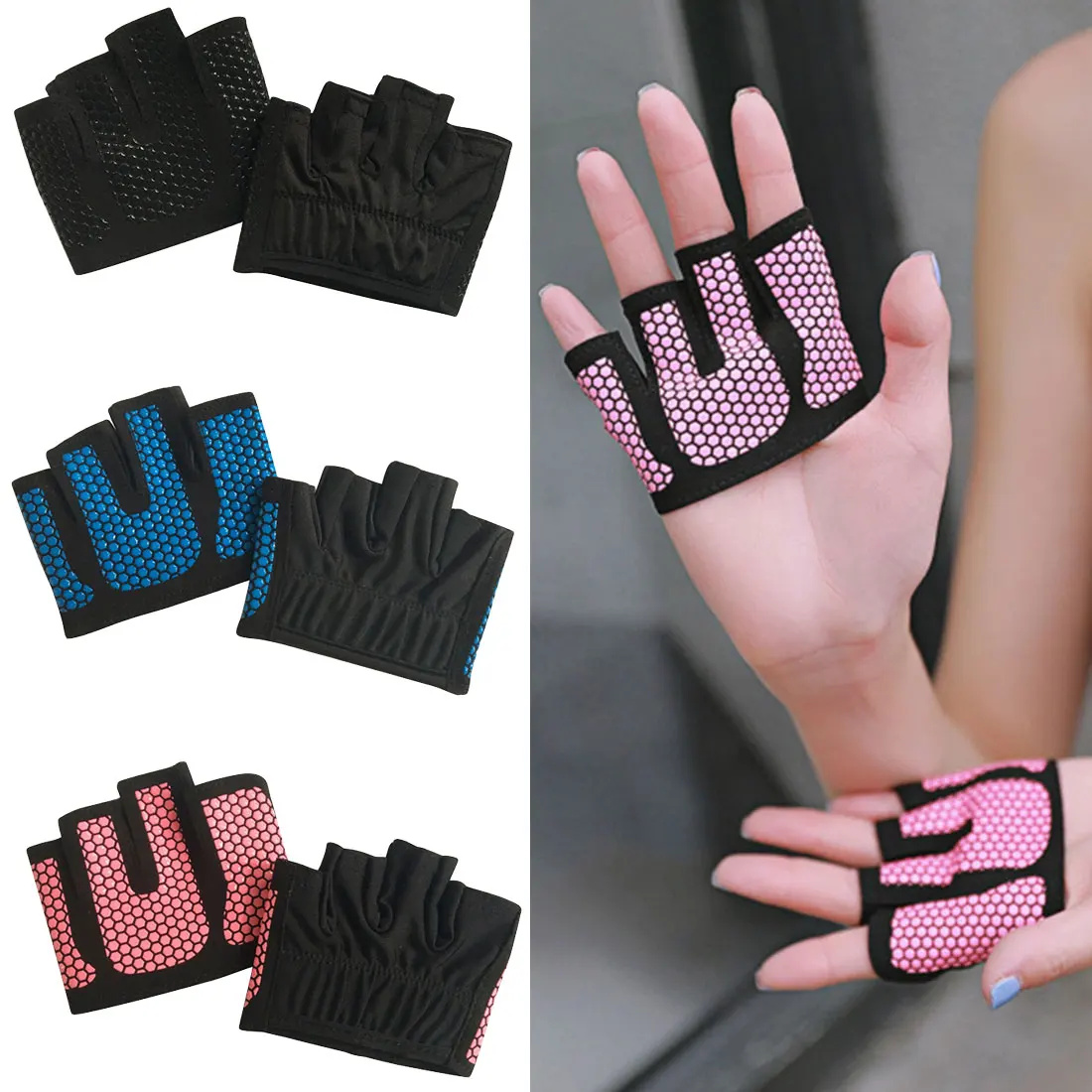 On Amazon FREETOO 2022 Workout Gloves Full Palm Protection