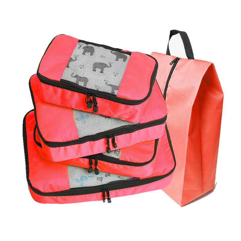 

Packing Cubes Organizer Bags for Travel Accessories Packing Cube Compression 5 Set for Luggage Suitcase Overnight Bag Duffle Bag