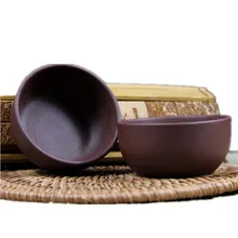 Горячие 60cc фиолетовый глины Чай кружка грязи Чжу Китайский кунг-фу Посуда для напитков творческий простой копа Аутентичные ручной работы