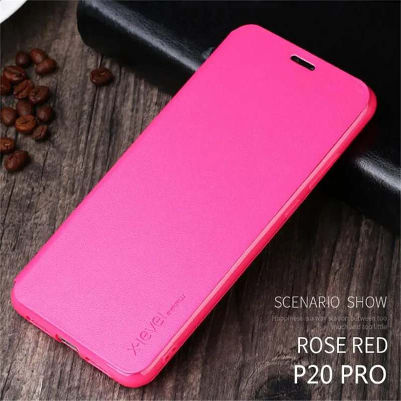 X-level для huawei P20 Pro флип Роскошная кожа caseme для huawei P Smart P20 Pro стенд Капа