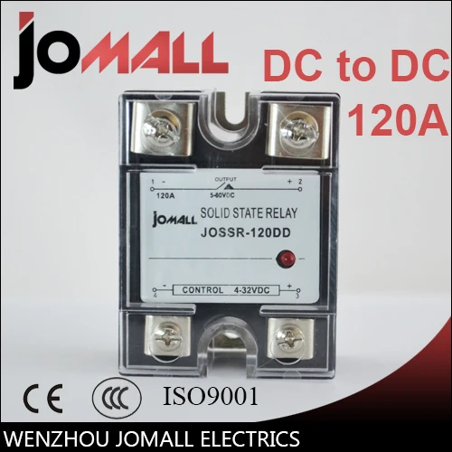 SSR-120DD DC Контроль DC SSR 120a dd реле миниатюрная однофазная защита твердотельное реле - изображение