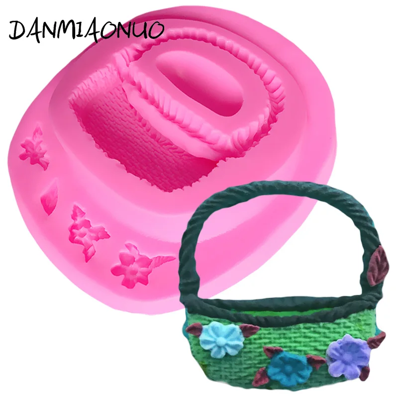 

Flower Basket Shape Silicone Cake Mold Silicone Soap Mold Cake Decorating Tools Silicone Muffin Cake Lace Icing Piping A329892