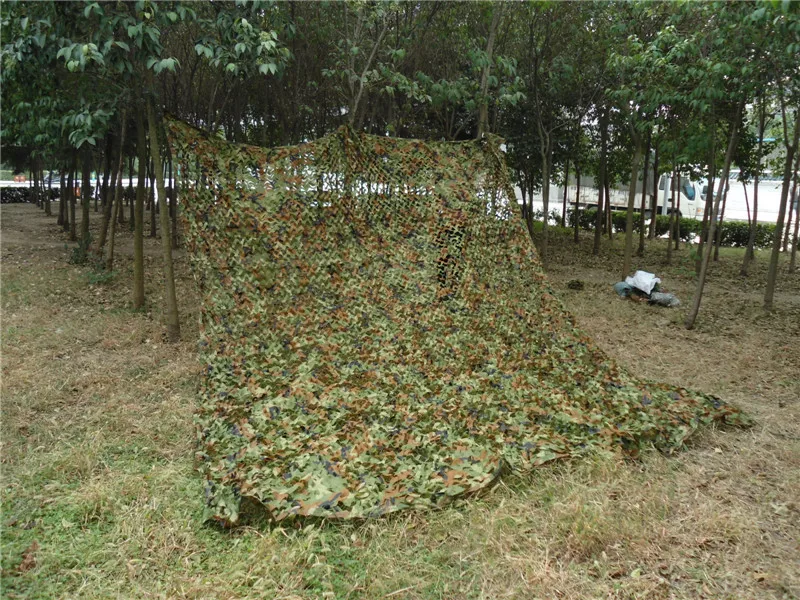 1.5x2.5m Woodland Camouflage Net Camo Netting Camping Military Hunting