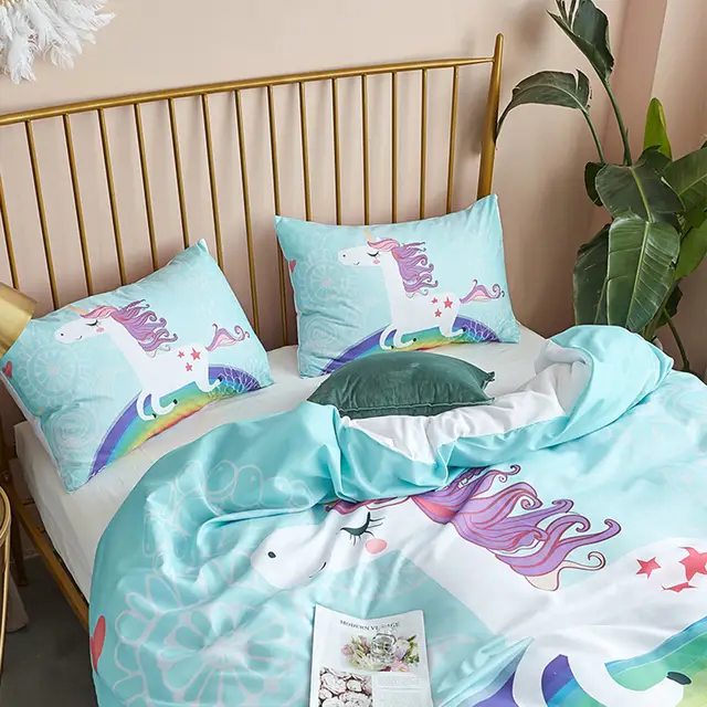 rainbow childrens bedding