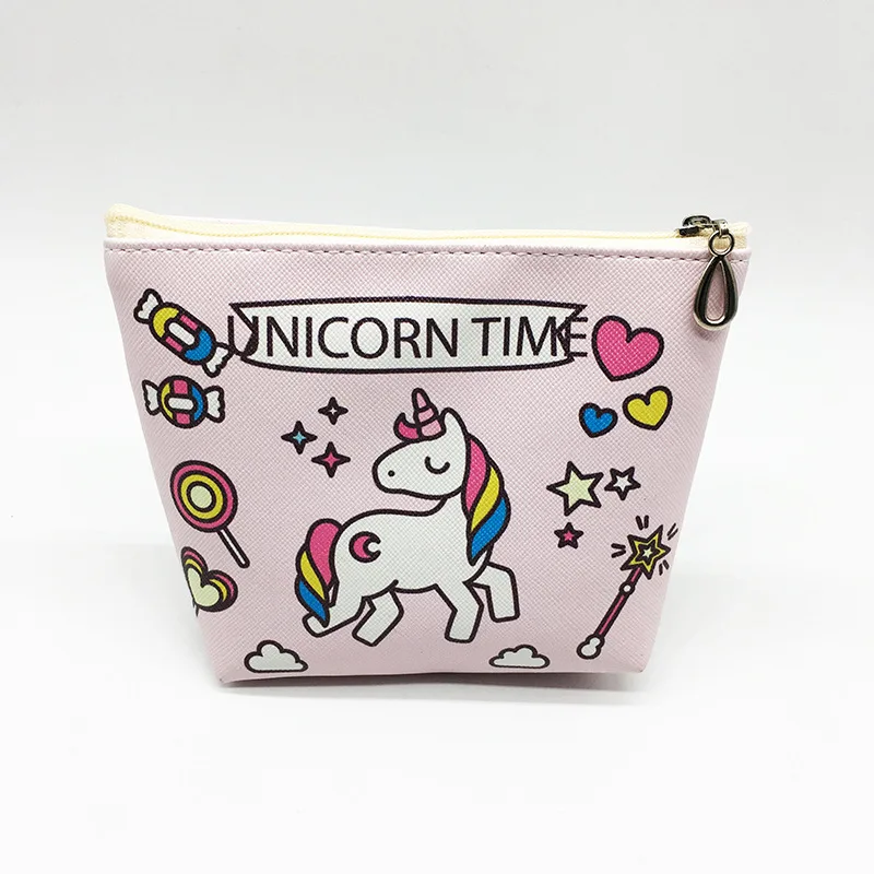 www.waldenwongart.com : Buy M026 2018 New Cute Unicorn Pattern Coin Purse Keychain Fashion Children Pu ...