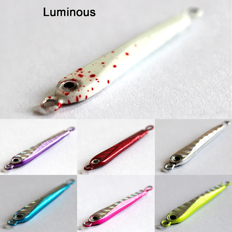 3g Or 5g Fishing Hard Bait Lead Fish Lure Casting Spoon Metal Jig Spinner Accessories