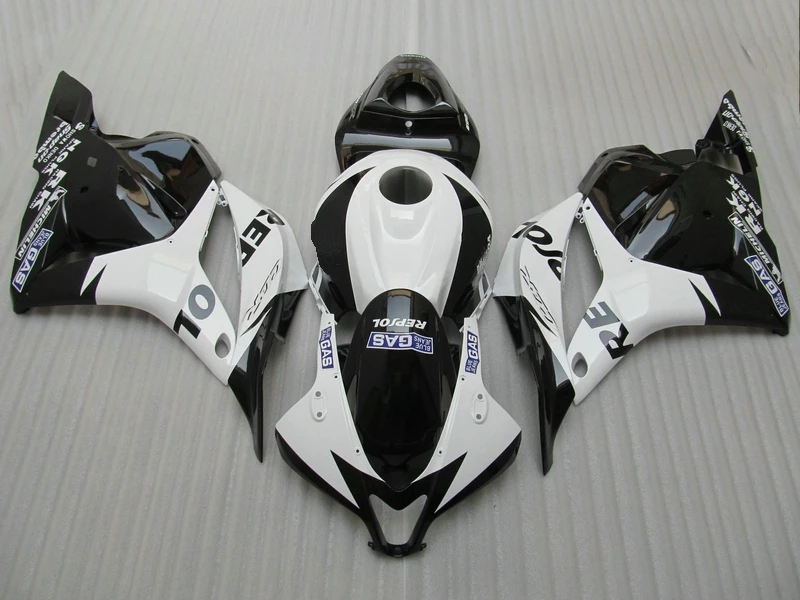 Pure white customize fairing set for HONDA CBR600RR fairing kit 2009