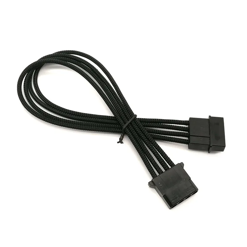 Angitu с одним рукавом Molex 4Pin папа мама удлинитель питания|sleeve sleeve|power cable sleevingpower supply