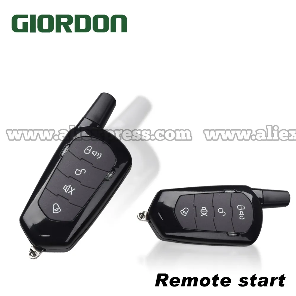 

Mobile phone control PKE key one key start keyless access system with vibration alarm function Mobile phone remtoe engine start