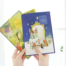 Милый блокнот с цветочной тематикой, записная книжка, размер 48 листов, 16,2*23 см, милый детский блокнот для девочек, 1 шт.,, подарок