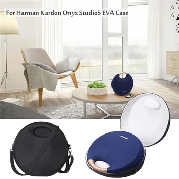

EVA Hard Carry Case For Harman Kardon Onyx Studio 5 Bluetooth Wireless Speaker Storage Case Cover with Small Bag for Accessories