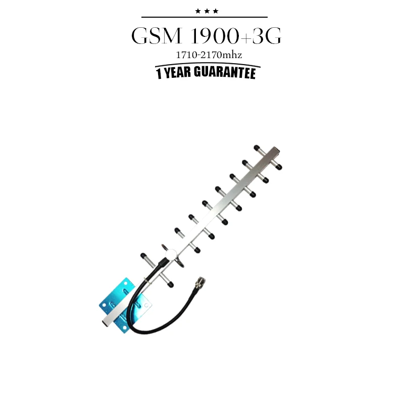 Антенна 3G 4G Yagi 1710 2170 МГц 13 дБи внешняя Сотовая уличная антенна для мобильного