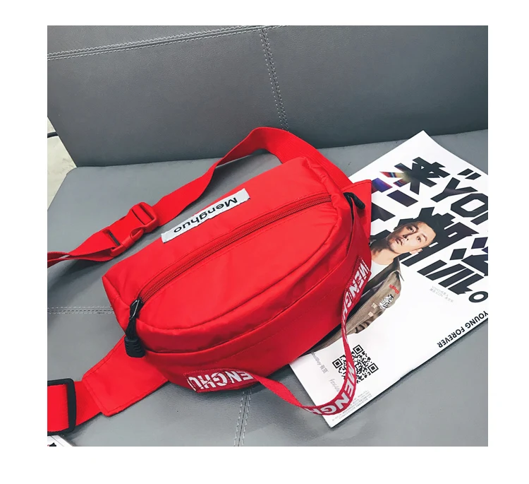 Menghuo Brand New Leisure Fanny Waist Pack Women Shoulder Belly Men Belt Handbags Female Crossbody Handbag Fanny Pack Waist bag_34-2_19