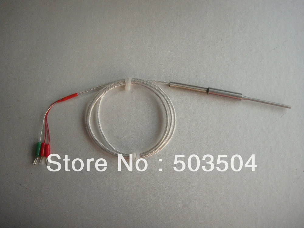 

RTD, pt100, with compensating cable, Length:50mm diameter: 5mm, fast delivery