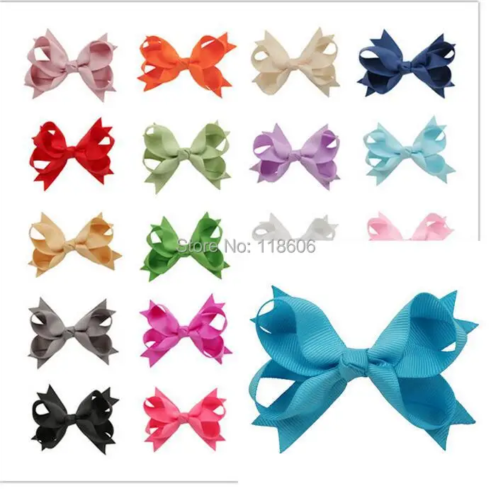 V-cut boutique ribbon hairbow1.jpg