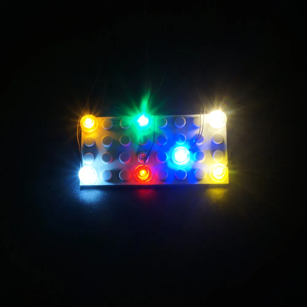 Kyglaring DIY светодиодный светильник на заказ с круглой пластиной 1x1 для