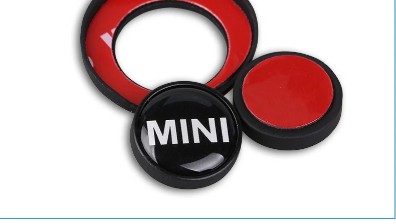 Car Ignition Engine Start Button Cover Stickers Black for Mini Cooper R50 R53 R55 R56 R57 R58 R59 R60 R61 Car Styling (6)