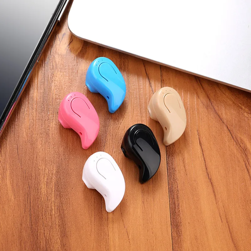 Mini Wireless Bluetooth Earphone In Ear Sport With Mic Earphones Handsfree Headset Earphone Earphone For IPhone 8 X Samsung