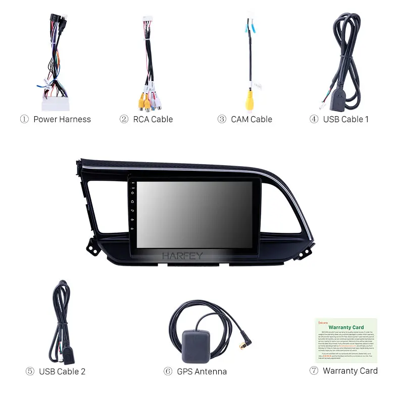 Flash Deal Harfey Android 8.1 Touchscreen GPS Navigation 9 inch car Radio for Hyundai Elantra 2019 with USB WIFI AUX support Carplay SWC 3 Flash Deal Harfey Android 8.1 Touchscreen GPS Navigation 9 inch car Radio for Hyundai Elantra 2019 with USB WIFI AUX support Carplay SWC 3