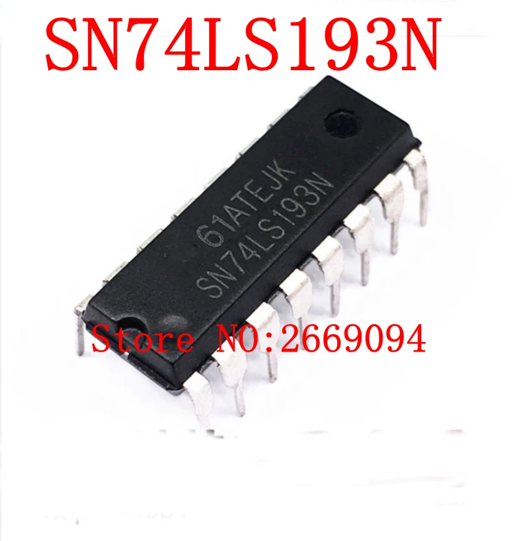 

5PCS /10PCS 74LS193 SN74LS193 HD74LS193P 74LS193P SN74LS193N 74LS193N DIP-16 NEW