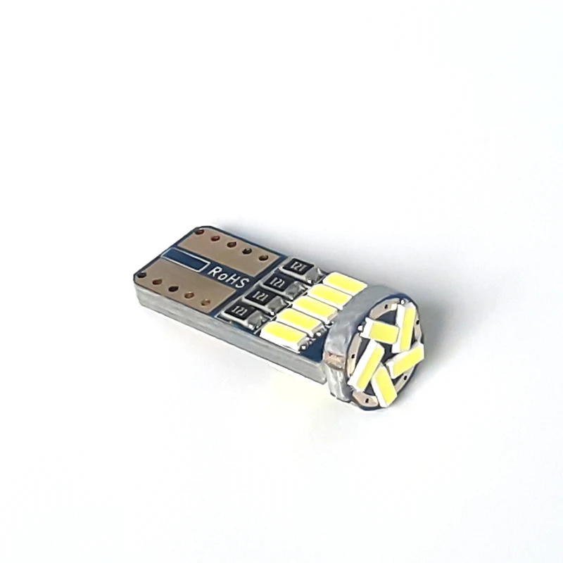 Супер яркие сигнальные лампы 10 Вт W16W светодиодные 4014SMD T15 Led Canbus для автомобильных