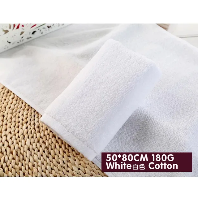 Bathroom floor towel white 50*80 bath room towel floor mat for bath bath rug cotton shower towel