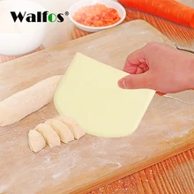 WALFOS тесто скребок крем Гладкий торт лопатки Выпекать тесто инструмент тесто скребок Кухня масло нож для теста резак высокое качество
