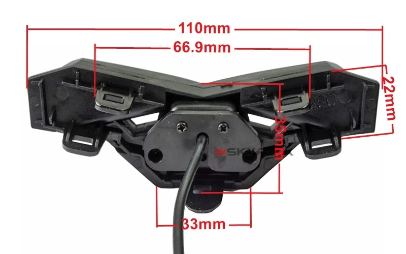 Прибл. 180deg CCD HD Автомобильная передняя решетка камеры для Lexus NX sport vision для LEXUS NX Камера Переднего Вида
