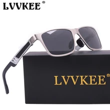 LVVKEE Горячее предложение мужской металлический каркас, поляризованные солнцезащитные очки, очки для использования Для мужчин HD Алюминий алюминиево-магниевого сплава, очки для вождения, очки Oculos De Sol Masculino UV400