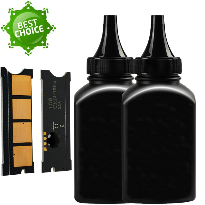 2 PK MLT D109s рефли тонера порошок для samsung лазерный принтер SCX 4200 3400 4315 4310 SCX4200 чип|powder