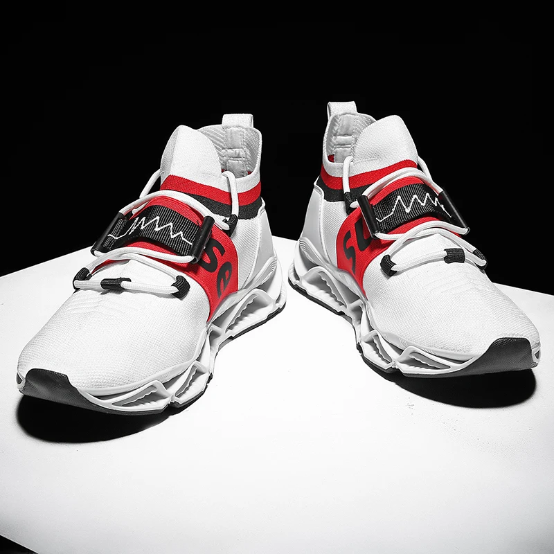 

ZHENZU Super Cool Breathable Running Shoes Men Sneakers Bounce Summer Outdoor Sport Shoes Professional Training Shoes