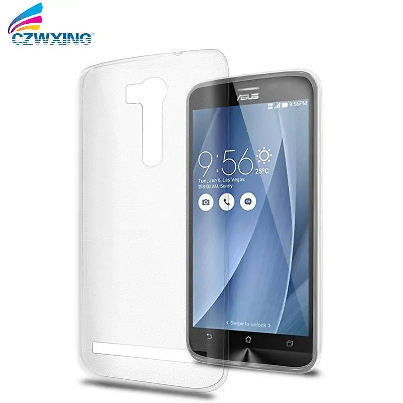 Для ASUS Zenfone Go ZB551KL силиконовый прозрачный Футляр TPU чехол для телефона X013D ZB 551KL 551