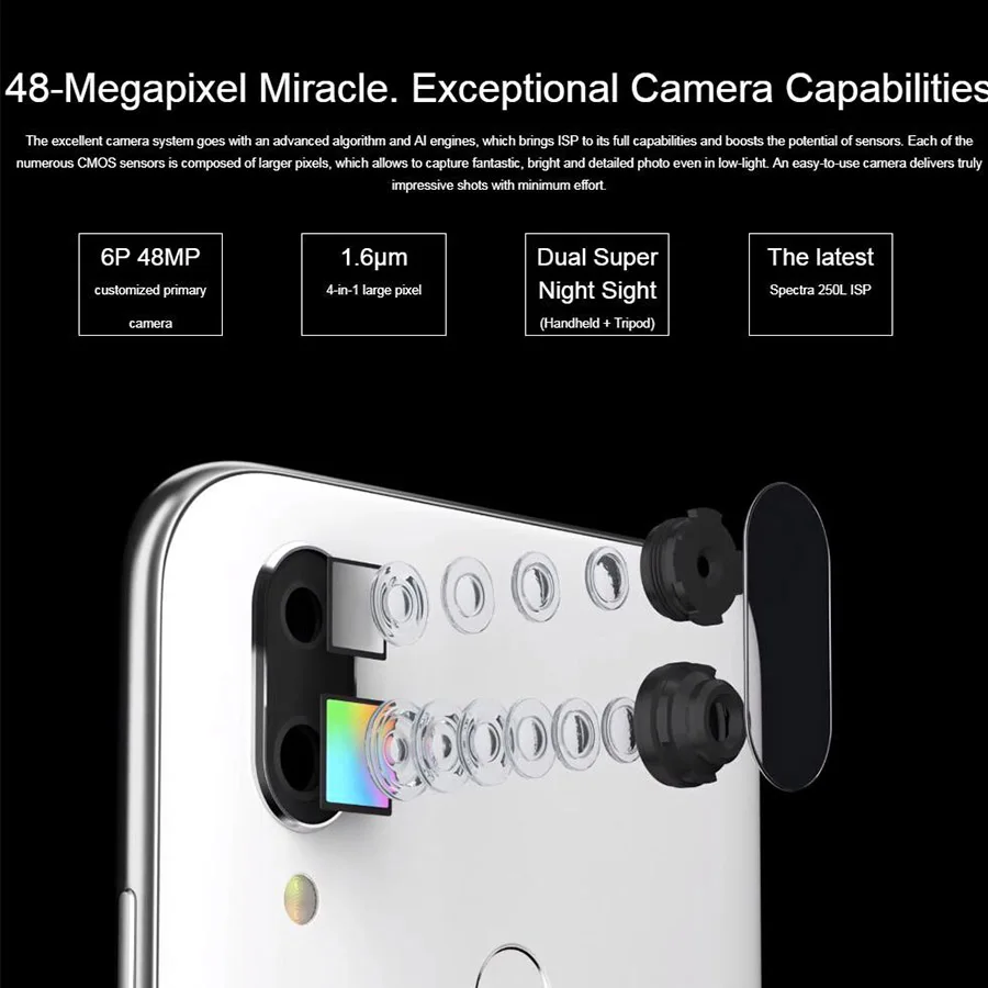 Абсолютно Новый Meizu Note 9 4G LTE мобильный телефон 6 2 дюйма 4 Гб ОЗУ 128 ПЗУ Snapdragon 675 Android 0
