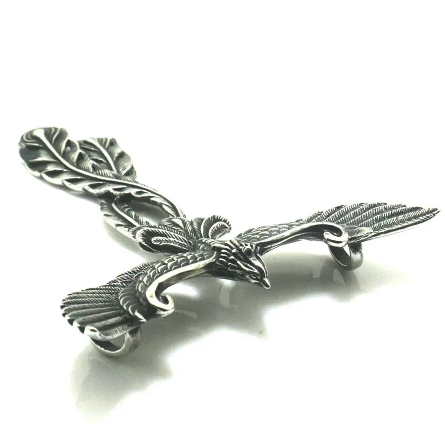 

High Quality Men 316L Stainless Steel Cool Big Phoenix Cool Pendant Newest