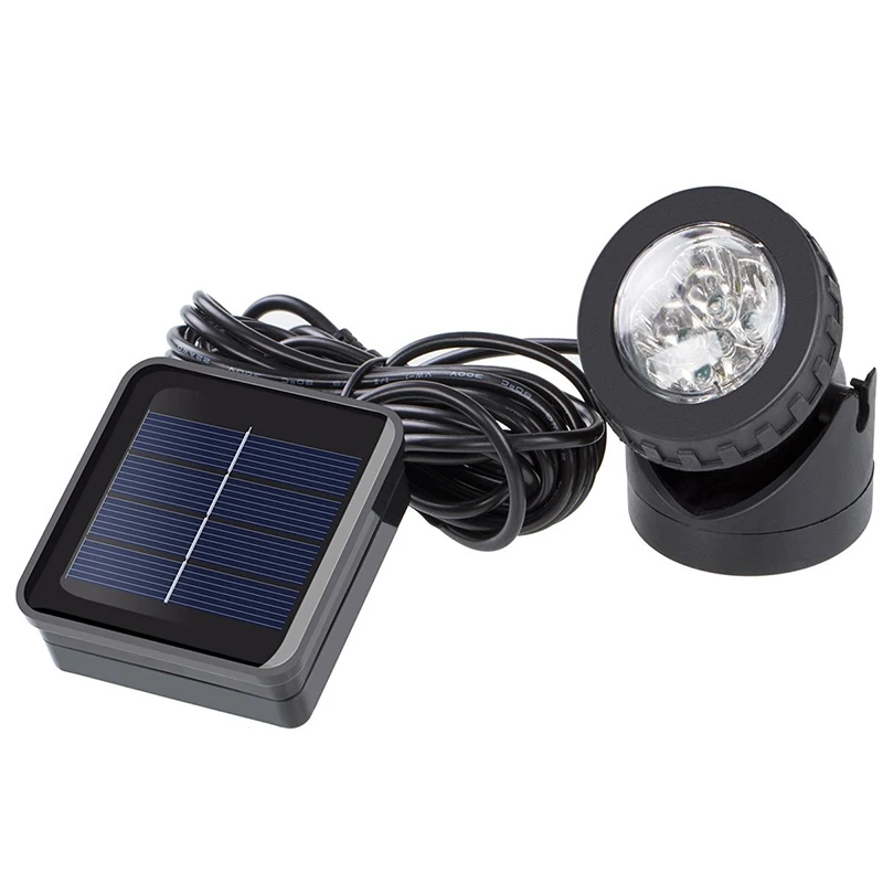 Точечный светильник на солнечной батарее 6 светодиодов|solar lamp|waterproof solar lamp6 led |