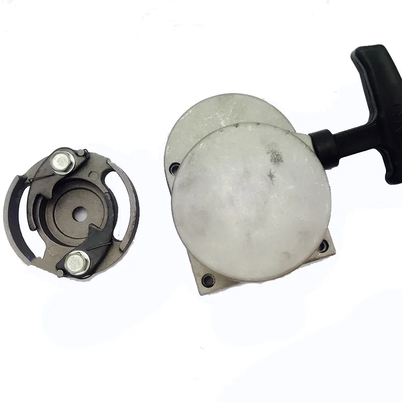 

New Alloy Hand Pull Starter 50 60 66 80cc 2 Stroke Engine Part Motorized Bike Start