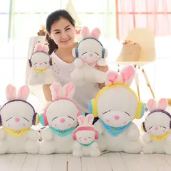 1 шт 25 см милые Mashimaro Мультяшные плюшевые игрушки мягкие Mashimaro кролика мягкие игрушки 4 стиля детские подарки для девочек на день рождения