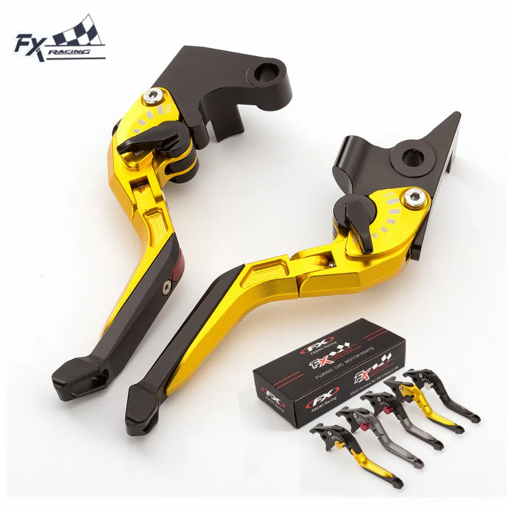 

FX CNC Aluminum 3D Rhombus Motorcycle Folding Extendable Brake Clutch Lever For Suzuki GSXR 600 750 GSXR600 GSXR750 2004 - 2005