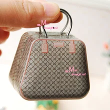 Миниатюрный металлический на багажник кукольный домик, коробка для 1:6, кукла HC29E